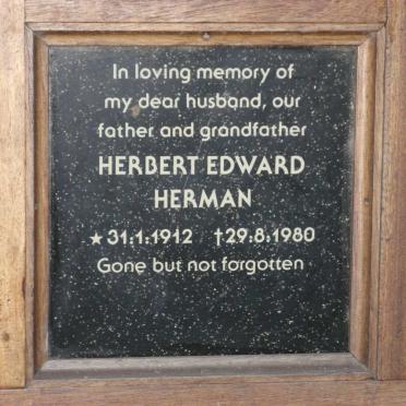 HERMAN Herbert Edward 1912-1980