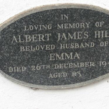 HILL Albert James -1944