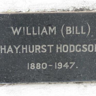 HODGSON William Hayhurst 1880-1947