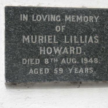 HOWARD Muriel Lillias -1948