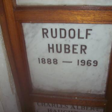 HUBER Rudolf 1888-1969