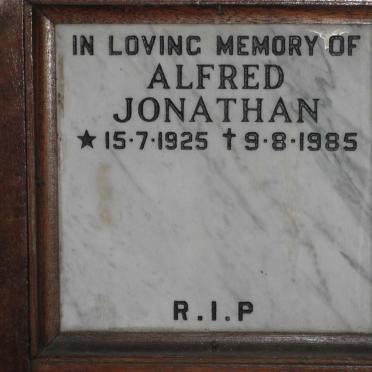 JONATHAN Alfred 1925-1985