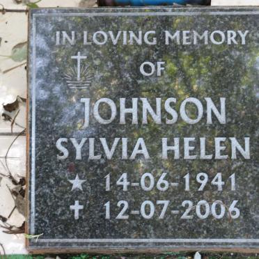JOHNSON Sylvia Helen 1941-2006