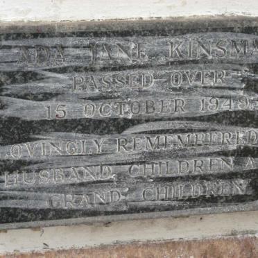 KINSMAN Ada Jane -1949