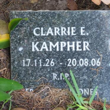 KAMPHER Clarrie E. 1926-2006