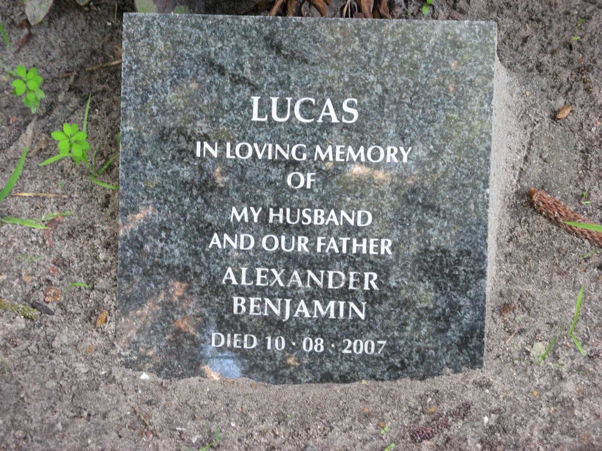 LUCAS Alexander Benjamin -2007