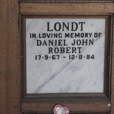 LONDT Daniel John Robert 1967-1984
