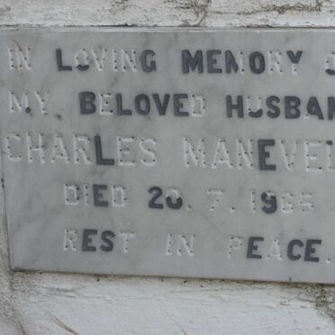 MANEVELD Charles -1965