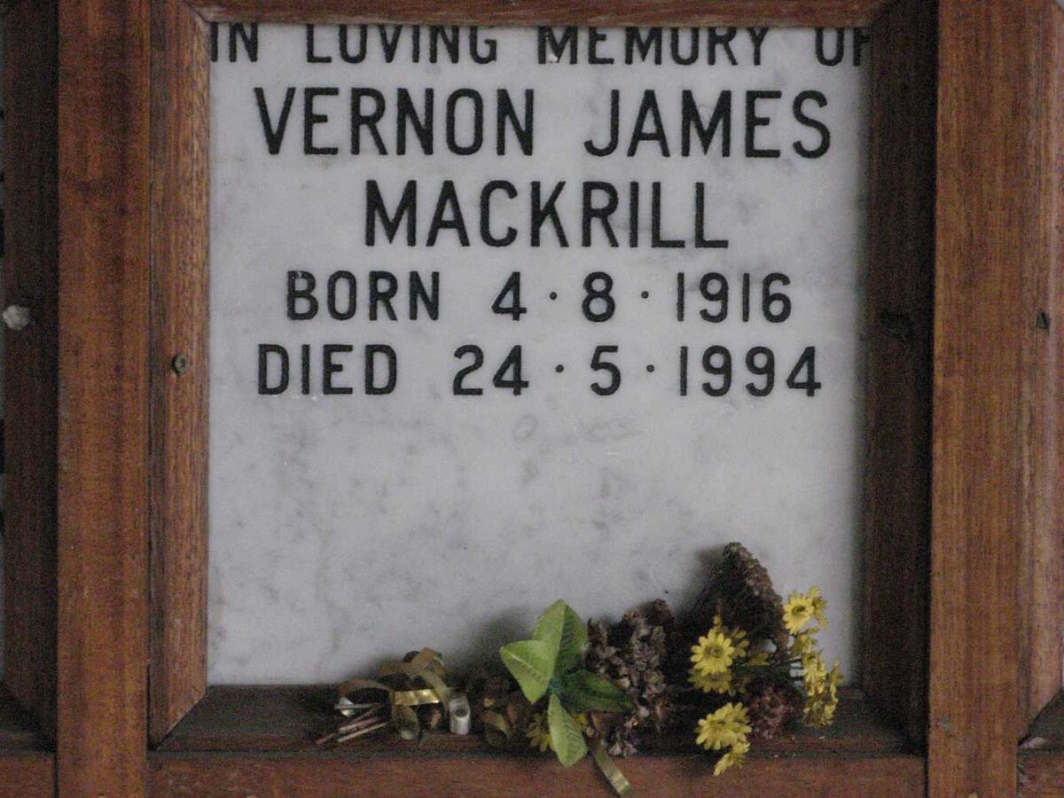 MACKRILL Vernon James 1916-1994
