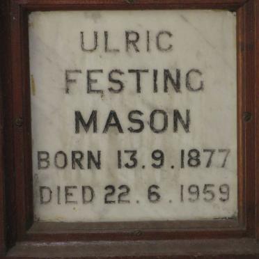 MASON Ulric Festing 1877-1959