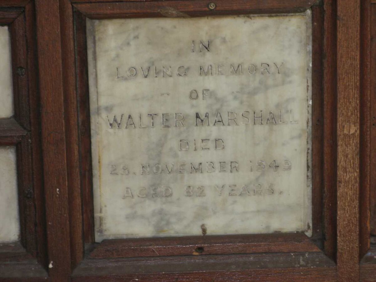 MARSHALL Walter -1949