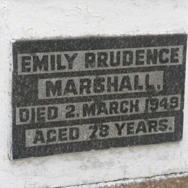 MARSHALL Emily Prudence -1949
