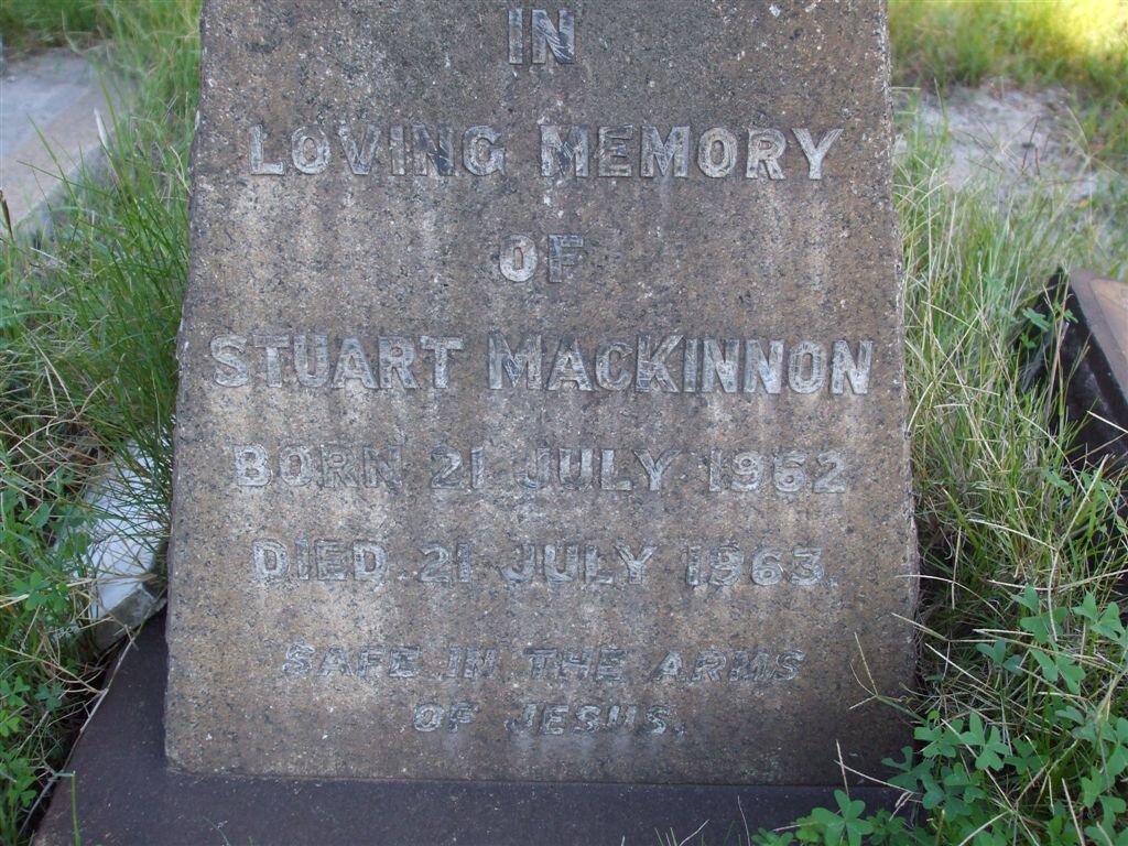 MacKINNON Stuart 1962-1963