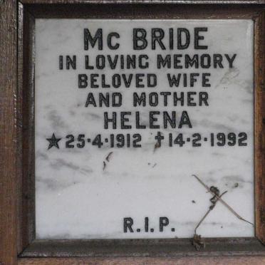 McBRIDE Helena 1912-1992