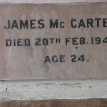 McCARTER James -1949