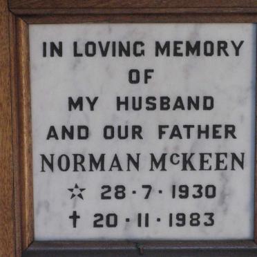 McKEEN Norman 1930-1983
