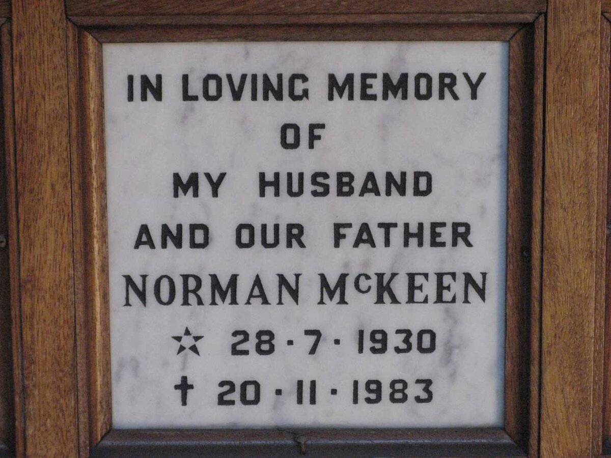 McKEEN Norman 1930-1983