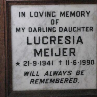 MEIJER Lucresia 1941-1990