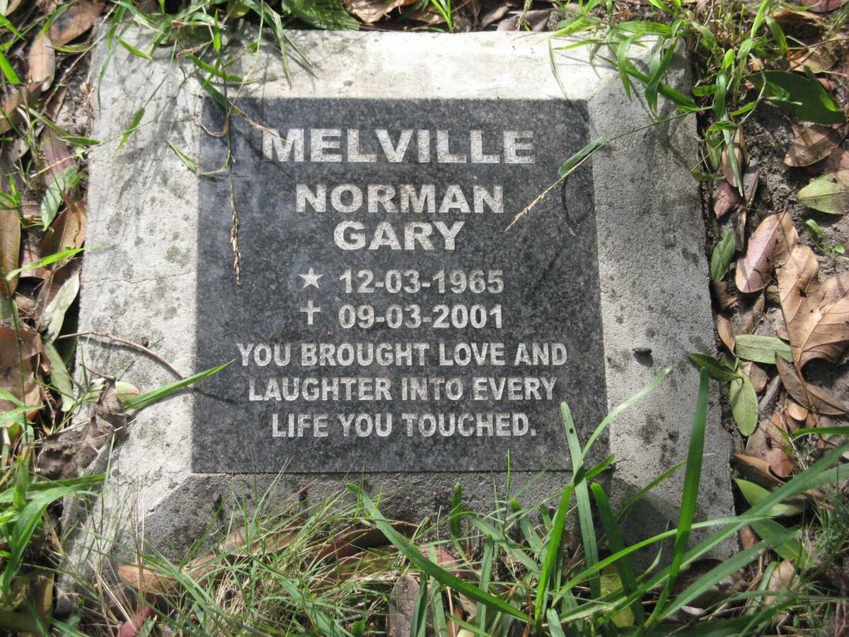 MELVILLE Norman Gary 1965-2001