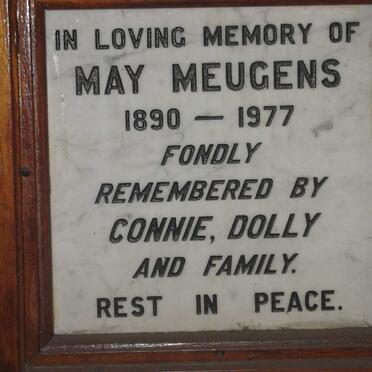MEUGENS May 1890-1977