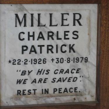 MILLER Charles Patrick 1926-1979