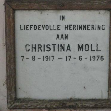 MOLL Christina 1917-1976