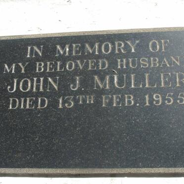 MULLER John J. -1955