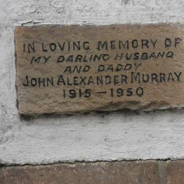 MURRAY John Alexander 1915-1950