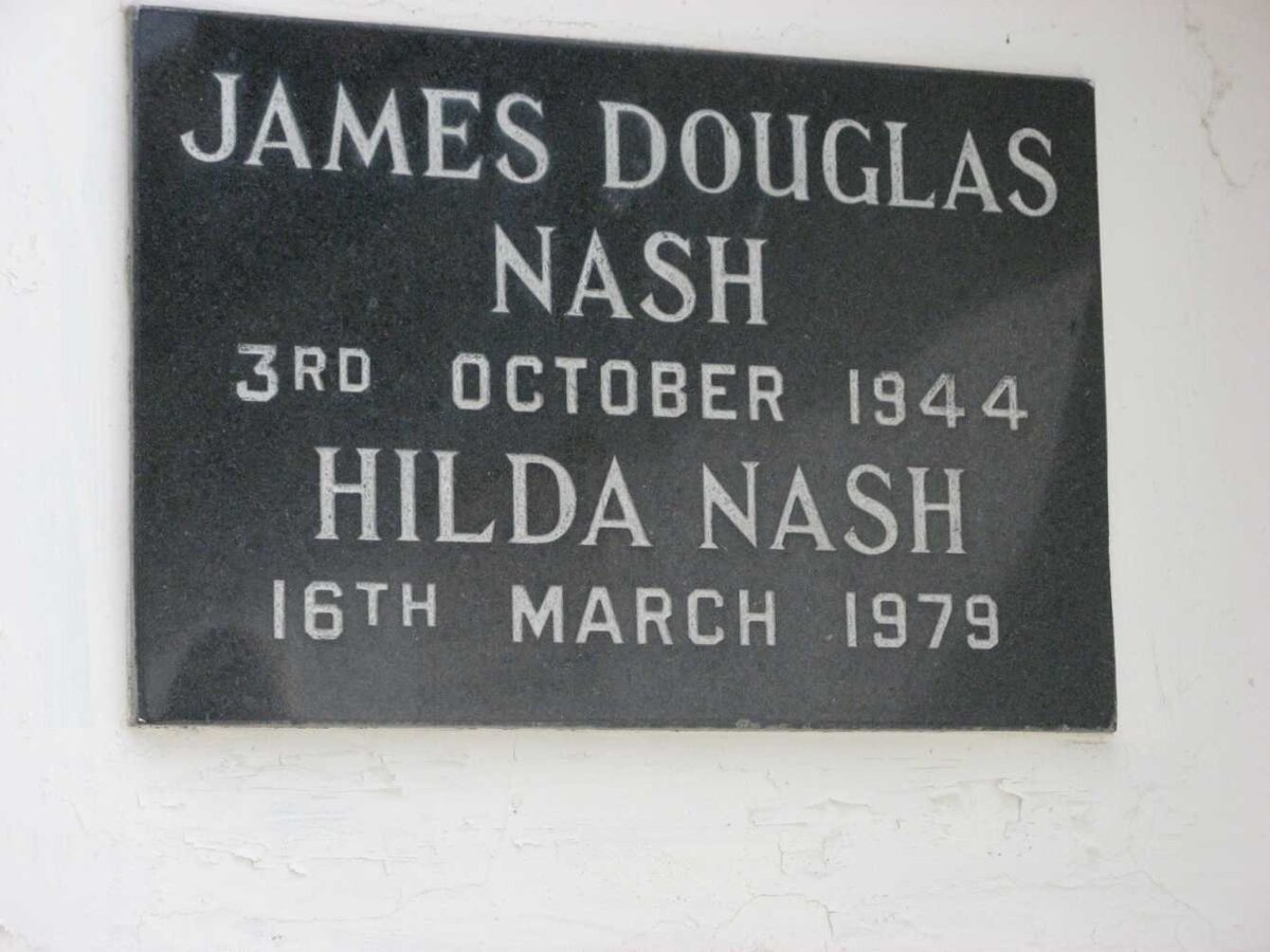 NASH James Douglas -1944 &amp; Hilda -1979