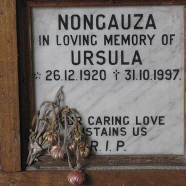 NONGAUZA Ursula 1920-1997