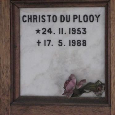 PLOOY Christo, du 1953-1988