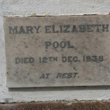POOL Mary Elizabeth -1938