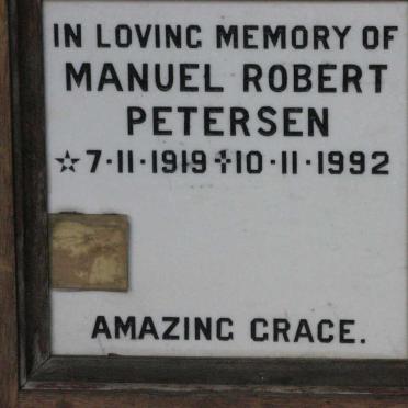 PETERSEN Manuel Robert 1919-1992
