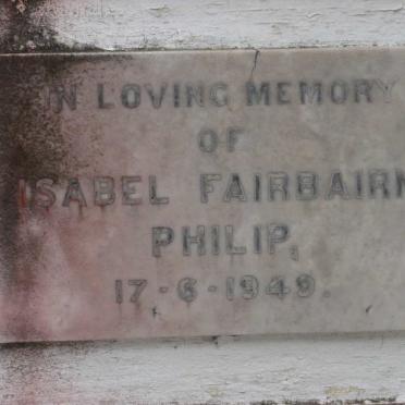 PHILIP Isabel Fairbairn -1949