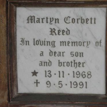 REED Martyn Corbett 1968-1991