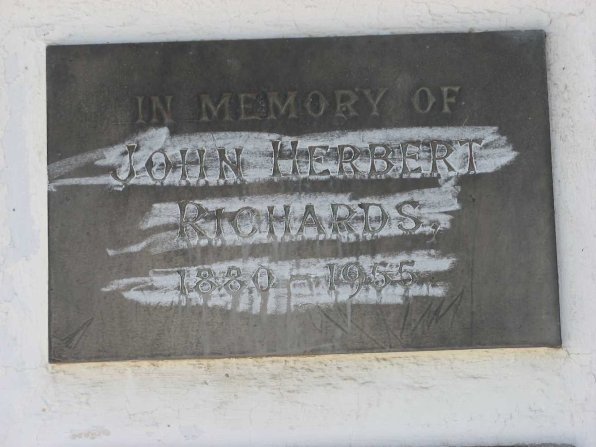 RICHARDS John Herbert 1880-1955