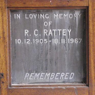 RATTEY R.C. 1905-1967