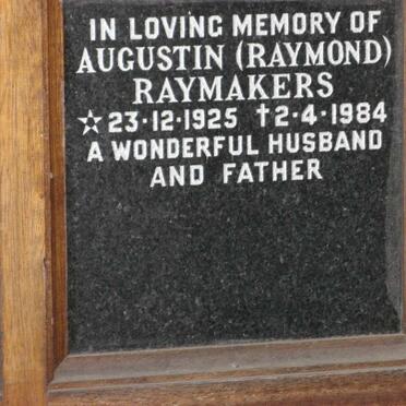 RAYMAKERS Augustin 1925-1984