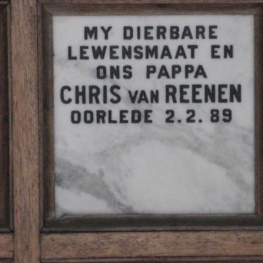 REENEN Chris, van -1989