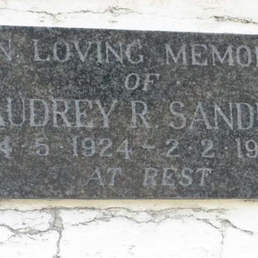 SANDRY Audrey R. 1924-1964