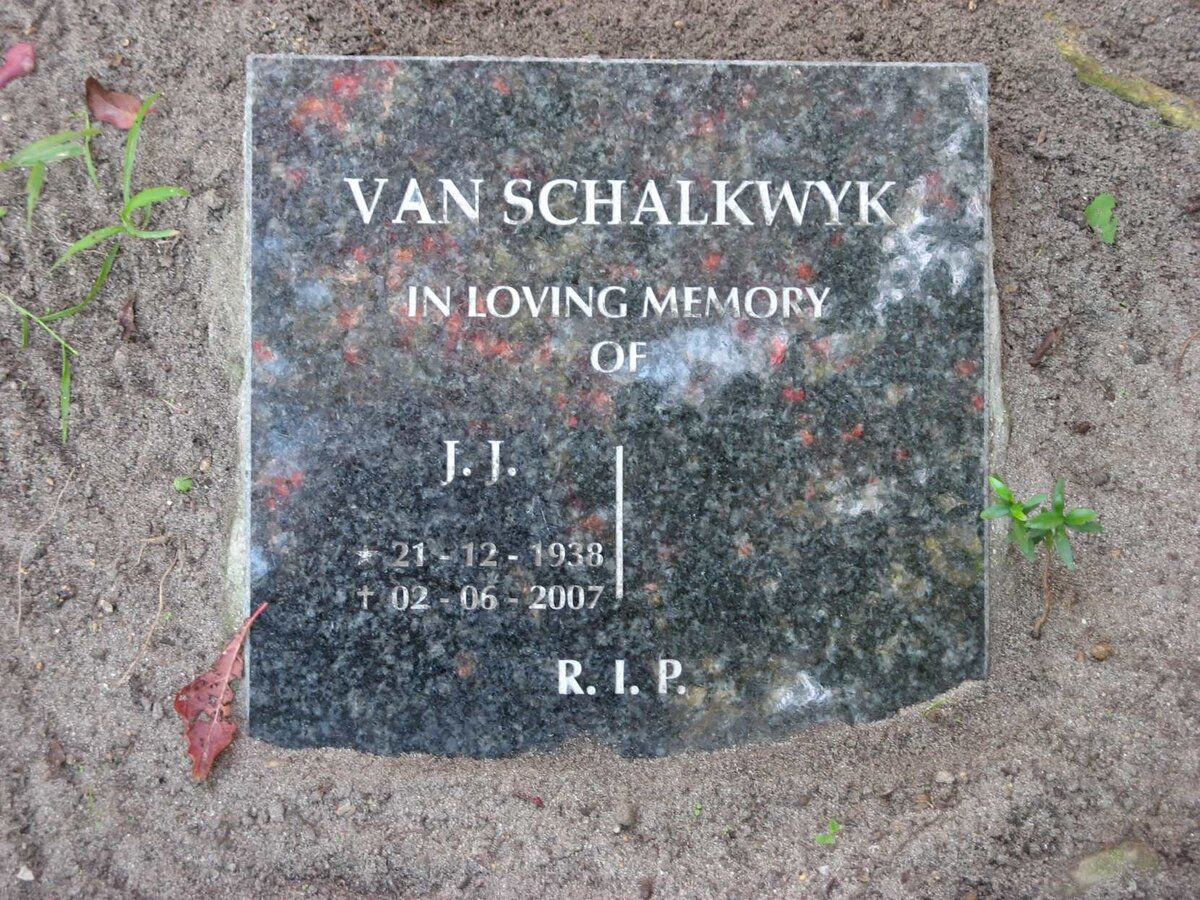 SCHALKWYK J.J., van 1938-2007