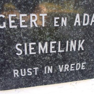 SIEMELINK Geert &amp; Ada