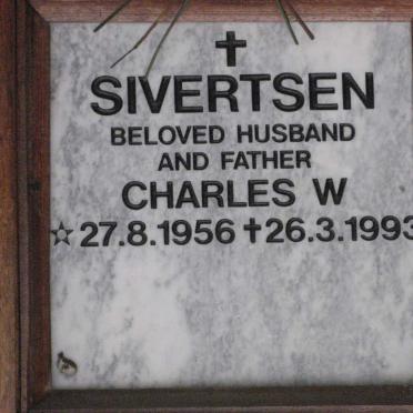 SIVERTSEN Charles W. 1956-1993