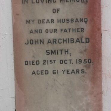 SMITH John Archibald -1950