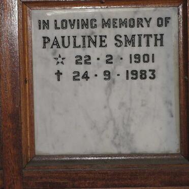 SMITH Pauline 1901-1983