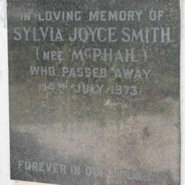 SMITH Sylvia Joyce nee McPHAIL -1973