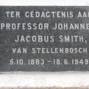 SMITH Johannes Jacobus 1883-1949