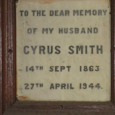 SMITH Cyrus 1863-1944