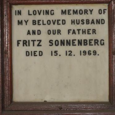 SONNENBERG Fritz -1969