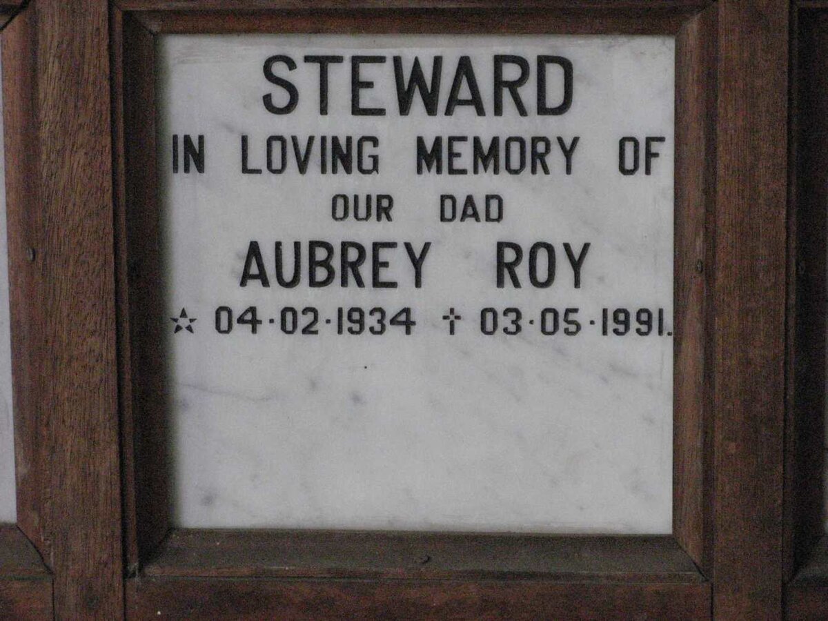 STEWARD Aubrey Roy 1934-1991